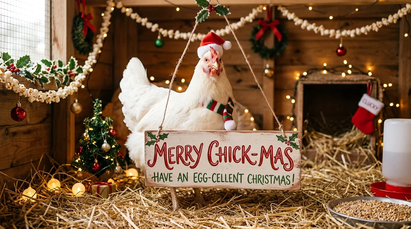 Silly Chicken Christmas Jokes 🤪